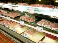 画像：仲卸直送で新鮮なお肉が安価に消費者に提供される